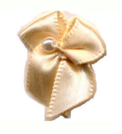 BOWP815 - SCATTER BOW WITH PEARL 815 CREAM