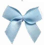 BSB305 - --BABY SCATTER BOWS 305 LT BLUE