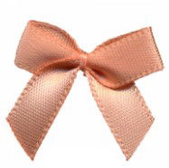 BSB714 - --BABY SCATTER BOWS 714 PETAL PEACH