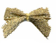 BSBG - --BABY SCATTER BOWS GOLD LUREX
