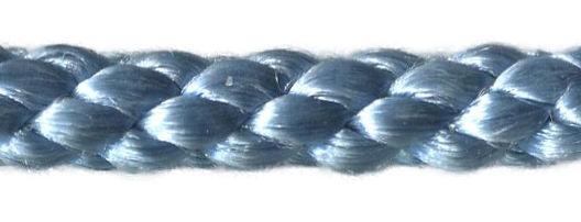 BT15693-526 - BRIT TRIM CREPE CORD 6mm 526 PALE BLUE