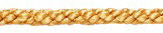 BT15699-139 - BRIT TRIM LACING CORD 3mm 139 LIGHT GOLD