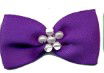 BTP465 - --RIBBON BOWTIE & PEARL 465 PURPLE
