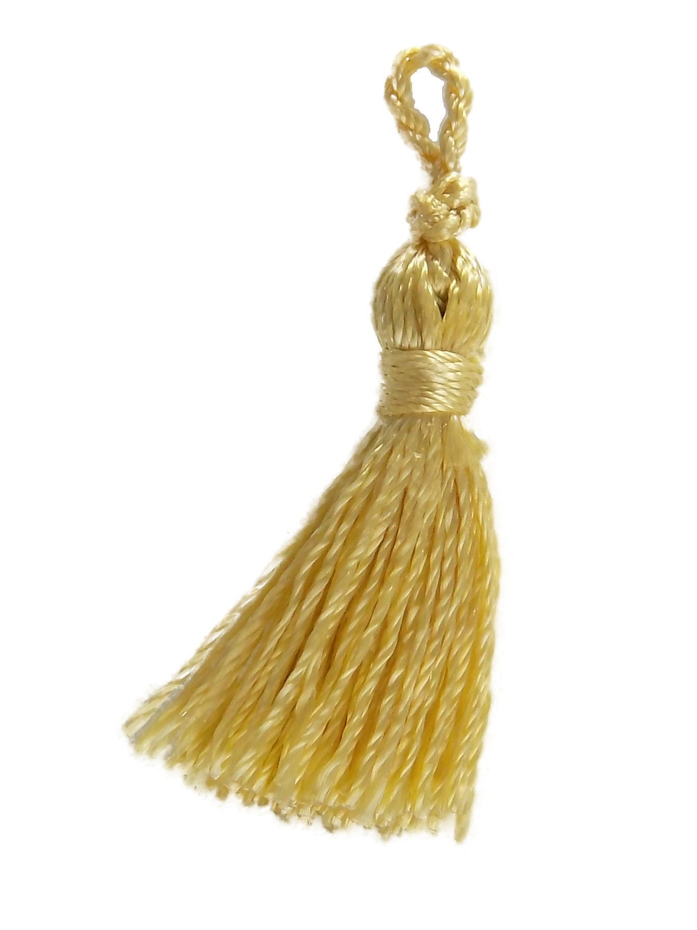 BTTA1 YELLOW 3cm TASSEL (PACK OF 8)