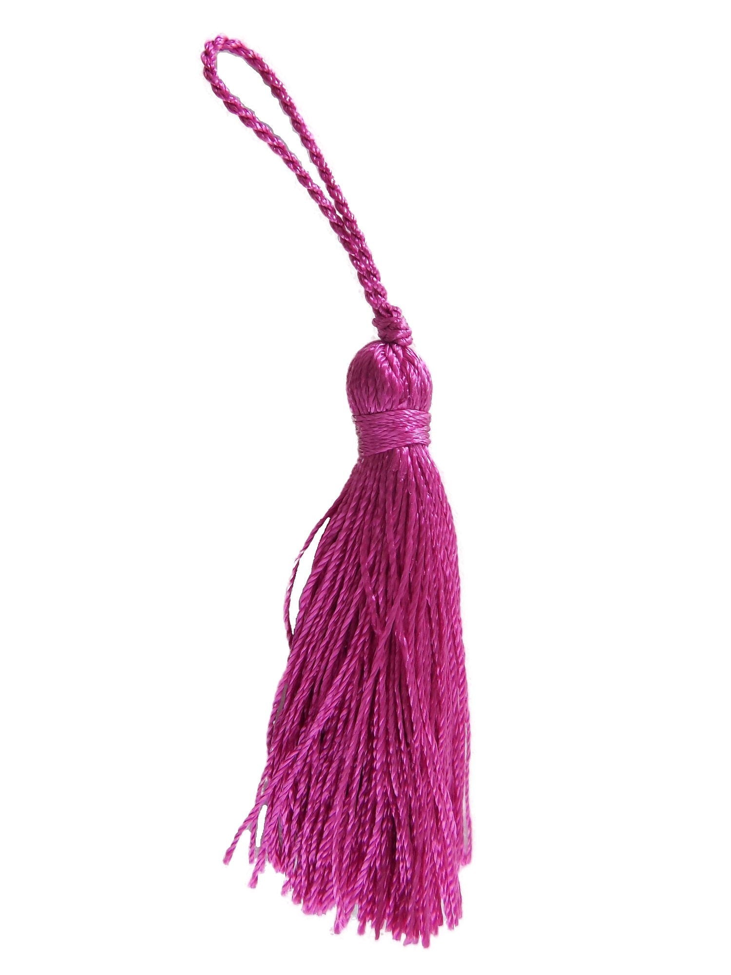 BTTA20 HOT PINK 6cm TASSEL PACK OF 8