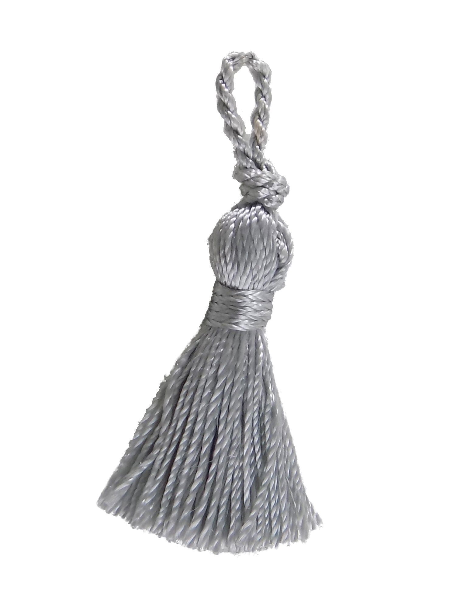 BTTA4 SILVER 3cm TASSEL (PACK OF 8)