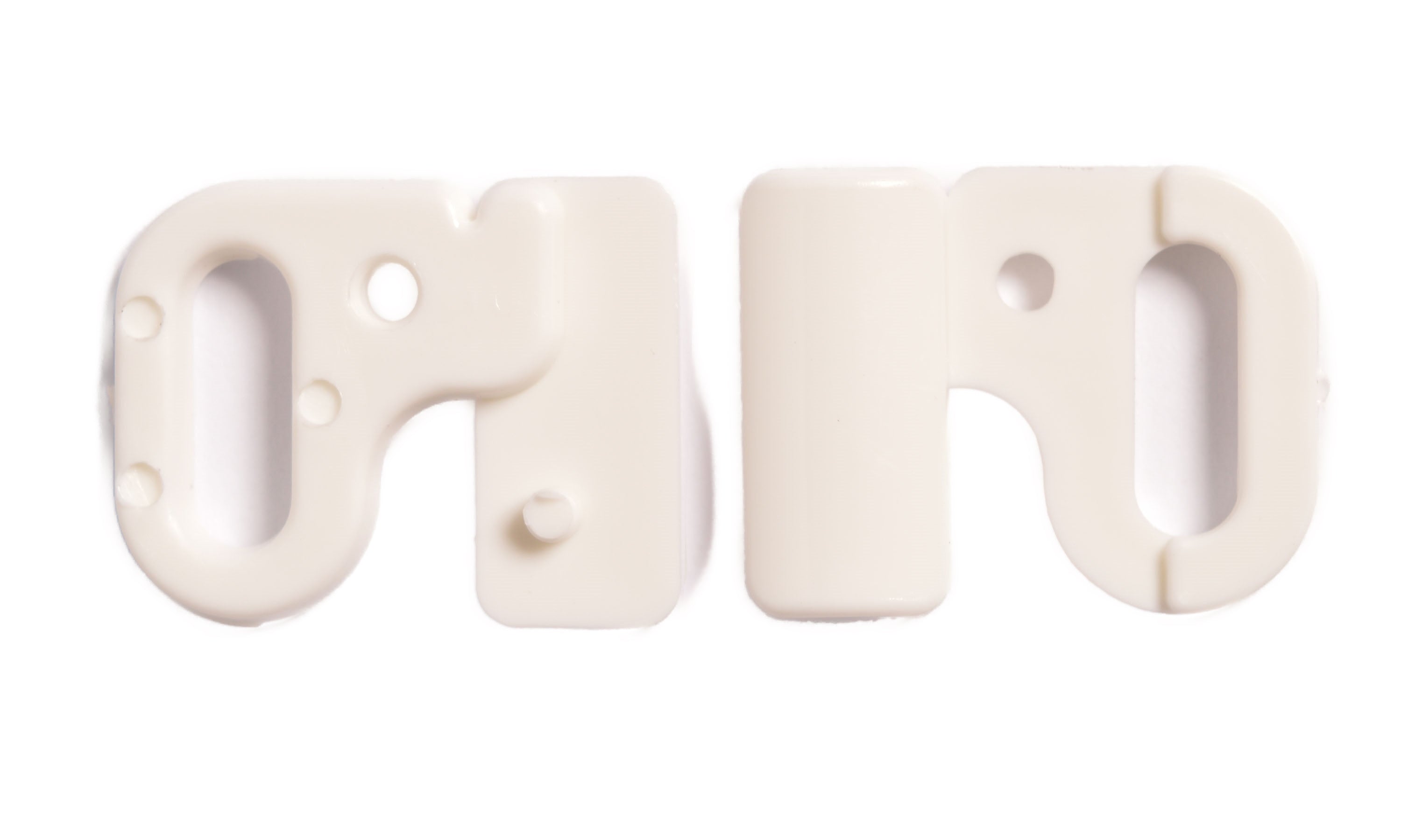 CB1-10W - **BIKINI CLASPS SIZE 10 COL WHITE