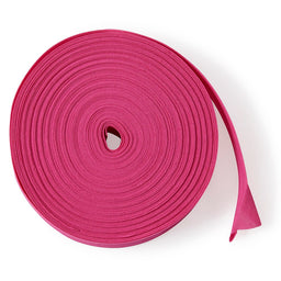 CB25-08 - COTTON BIAS BINDING 25mm BRIGHT PINK x 25m ROLL