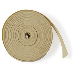 CB25-16 - COTTON BIAS BINDING 25mm OATMEAL x 25m ROLL