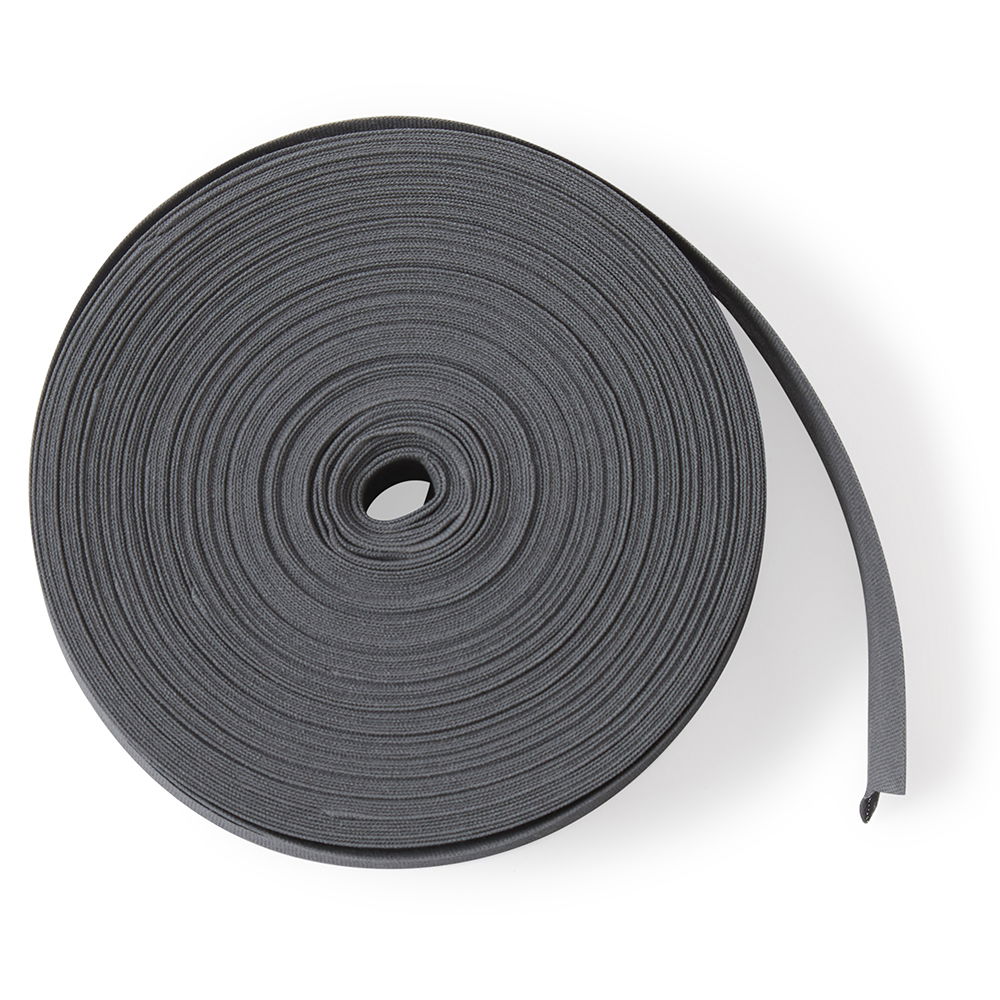 CB25-18 - COTTON BIAS BINDING 25mm SILVER x 25m ROLL