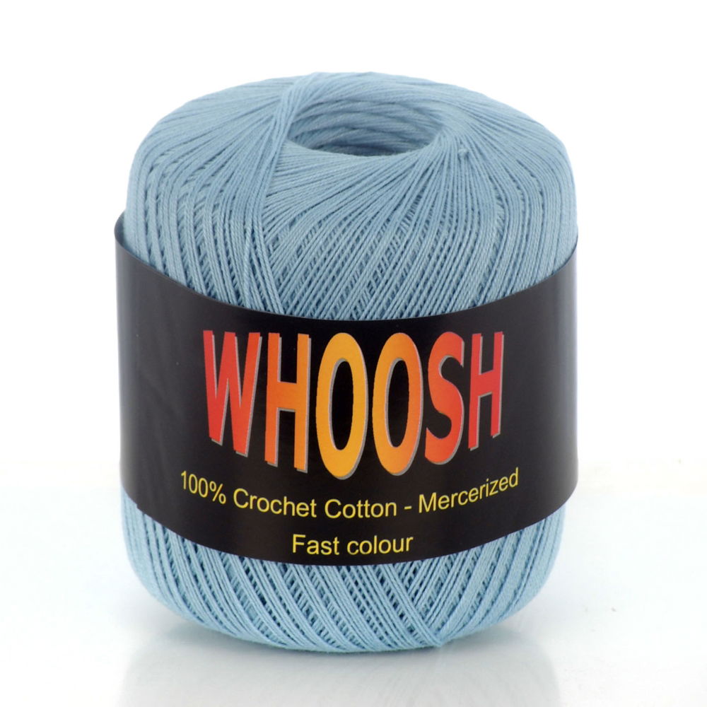 CC-SS477 - WHOOSH 100% CROCHET COTTON BIG BALL 301 BLUE (366m 60g)