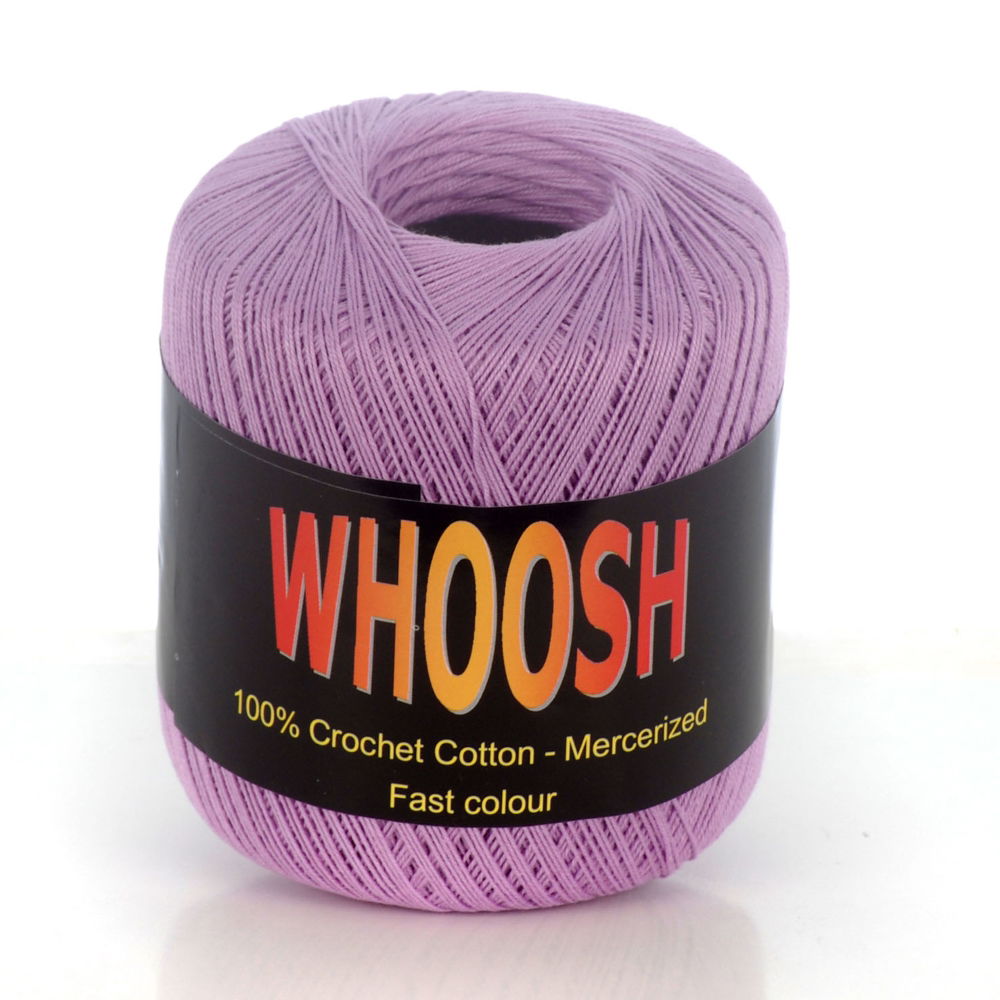 CC-SS481 - WHOOSH 100% CROCHET COTTON BIG BALL 1095 LILAC (366m 60g)