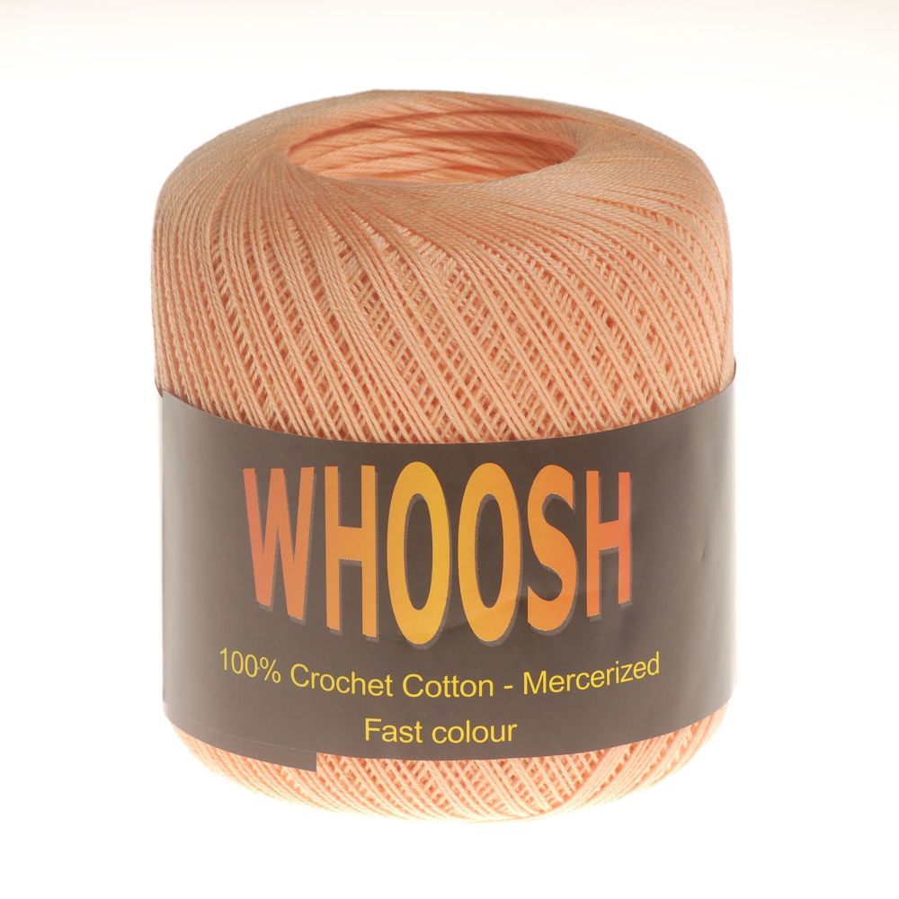 CC-SS483 - WHOOSH 100% CROCHET COTTON BIG BALL 310 PEACH (366m 60g)