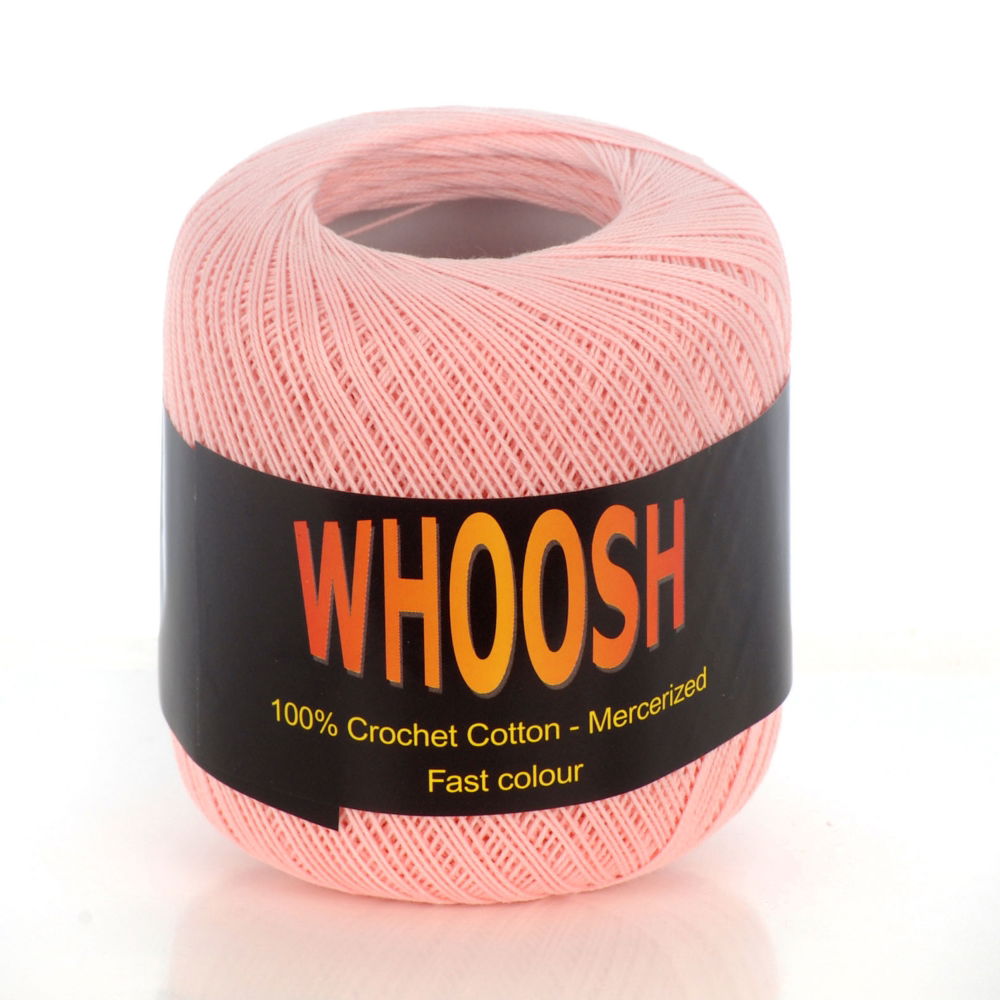 CC-SS484 - WHOOSH 100% CROCHET COTTON BIG BALL 114 PINK (366m 60g)