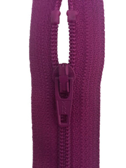CF036-10-299 - YKK L/W OPEN END ZIP 10 inch 25 cm 299 DK GARDEN ROSE