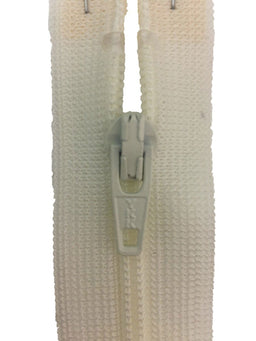 CF036-10-502 - YKK L/W OPEN END ZIP 10 inch 25 cm 502 CANDLE LIGHT