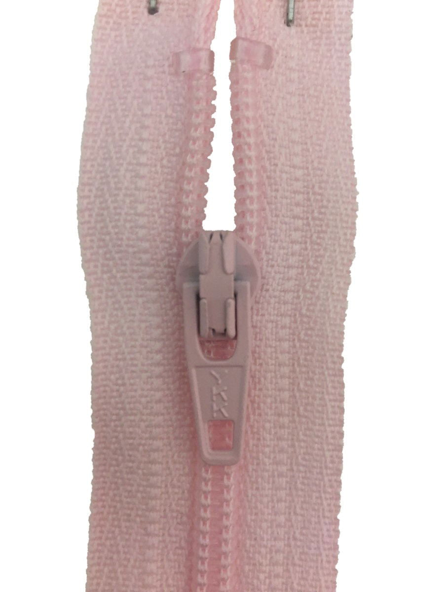 CF036-10-512 - YKK L/W OPEN END ZIP 10 inch 25 cm 512 LT PINK
