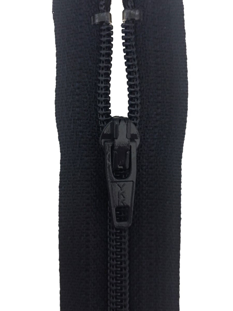 CF036-10-560 - YKK L/W OPEN END ZIP 10 inch 25 cm 560 DK SLATE GREY