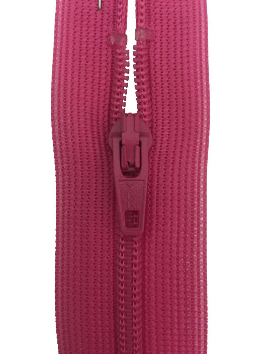CF036-14-312 - YKK L/W OPEN END ZIP 14 inch 36 cm 312 DK PINK