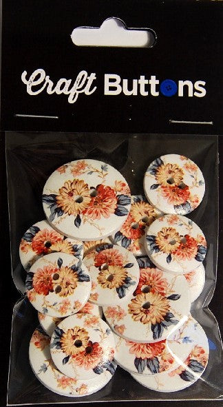 CFB004  **SEHLBACH CRAFT 18/25MM (15PCS) GERBERA