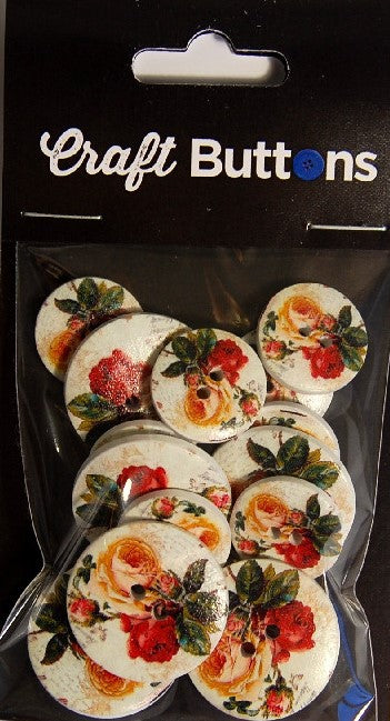 CFB008   **SEHLBACH CRAFT 18/25MM (15PCS) ROSE