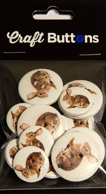 CFB060   **SEHLBACH CRAFT 18/25MM (15PCS) RABBIT
