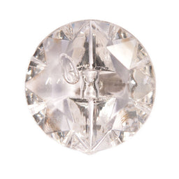 CG1-20-1 - FACETED GLASS SHANK SIZE 20 COL 1 CLEAR