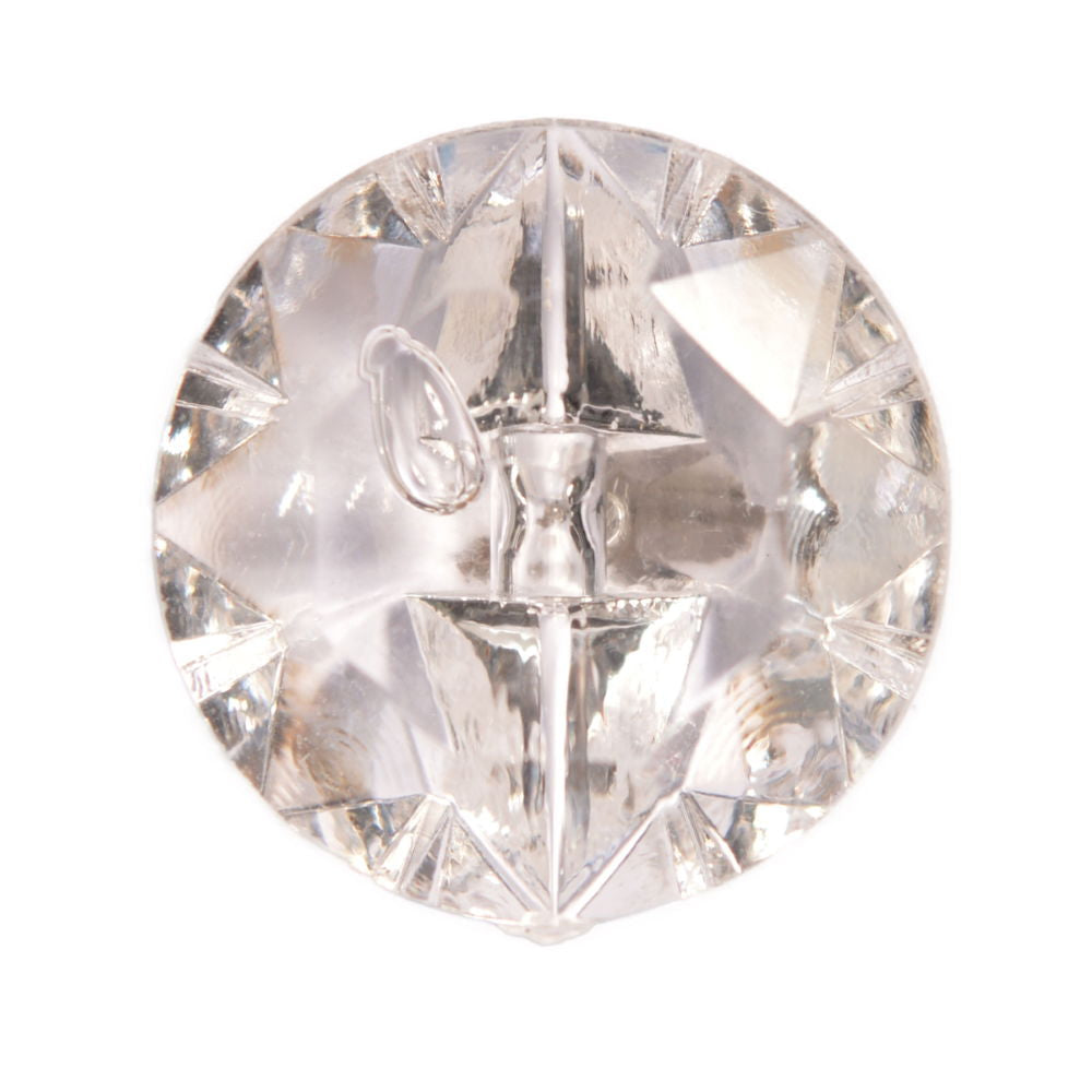 CG1-24-1 - FACETED GLASS SHANK SIZE 24 COL 1 CLEAR