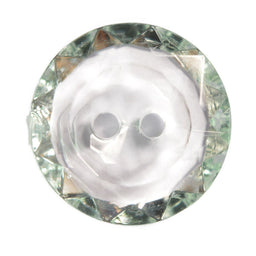 CG2-24-36 - FACETED ACRYLIC GLASS 2 HOLE SIZE 24 COL 36 MINT
