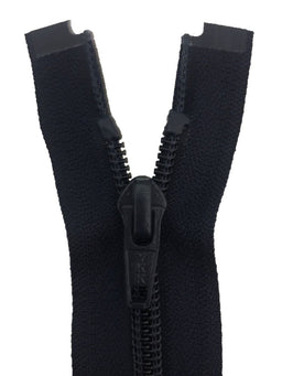 CN056-10-560 - YKK MED/W OPEN END ZIP 10 inch 25 cm 560 CHARCOAL