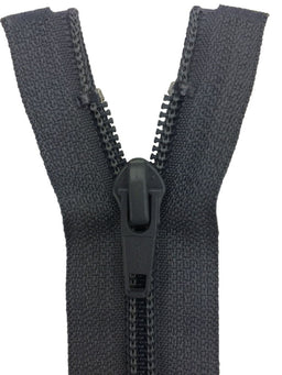 CN056-10-578 - YKK MED/W OPEN END ZIP 10 inch 25 cm 578 MID GREY