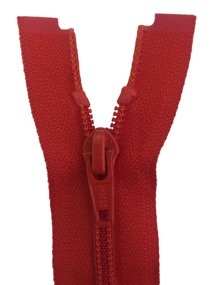 CN056-10-819 - YKK MED/W OPEN END ZIP 10 inch 25 cm 819 ORANGE