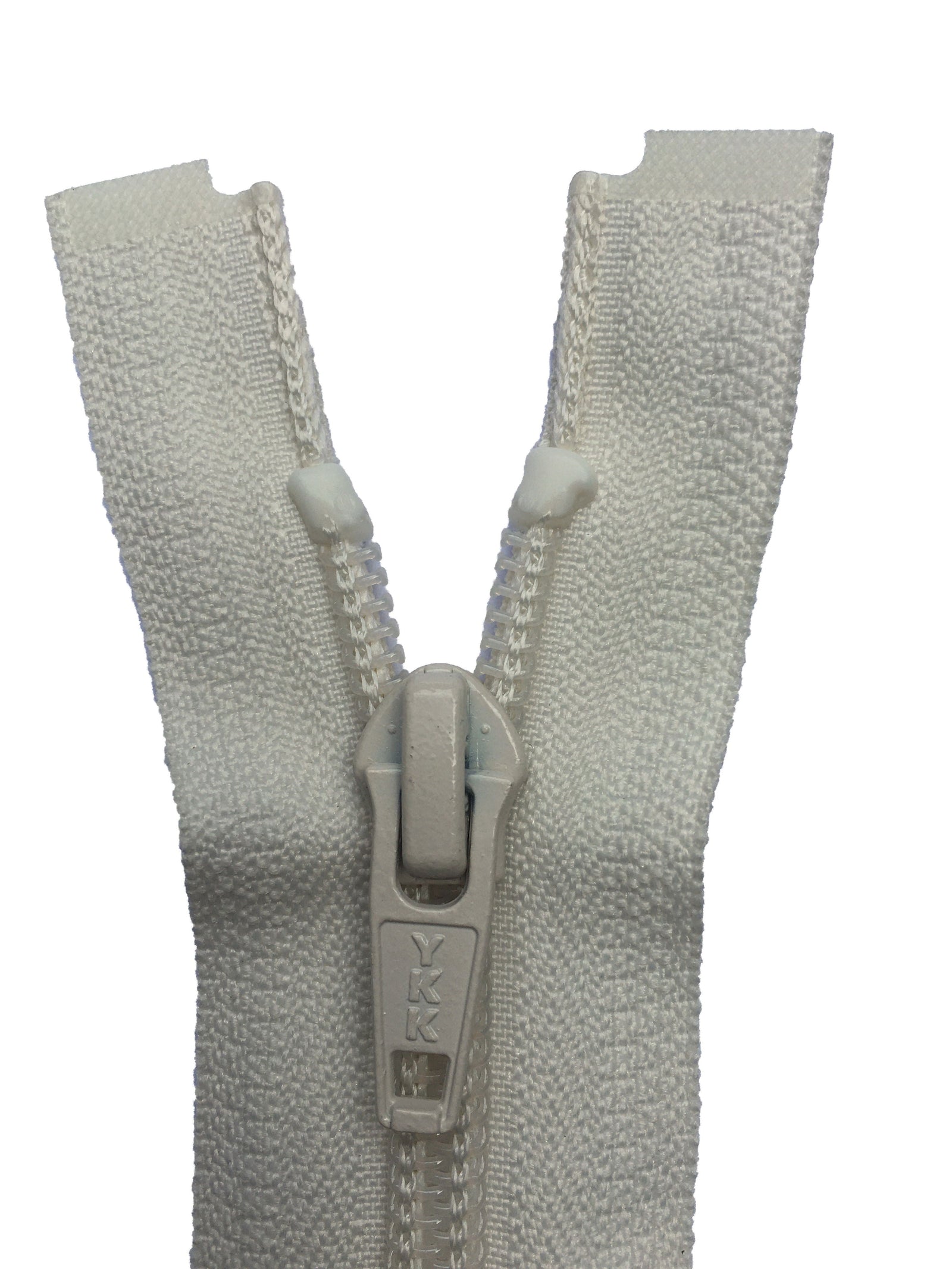 CN056-16-841 - **YKK MED/W OPEN END ZIP 16 inch 41cm 841 OFF WHITE