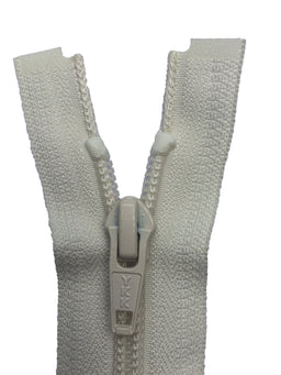 CN056-16-841 - **YKK MED/W OPEN END ZIP 16 inch 41cm 841 OFF WHITE