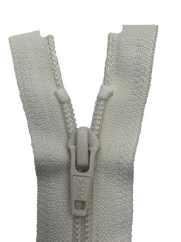 CN056-24-841 - YKK MED/W OPEN END ZIP 24 inch 61 cm 841 NATURAL