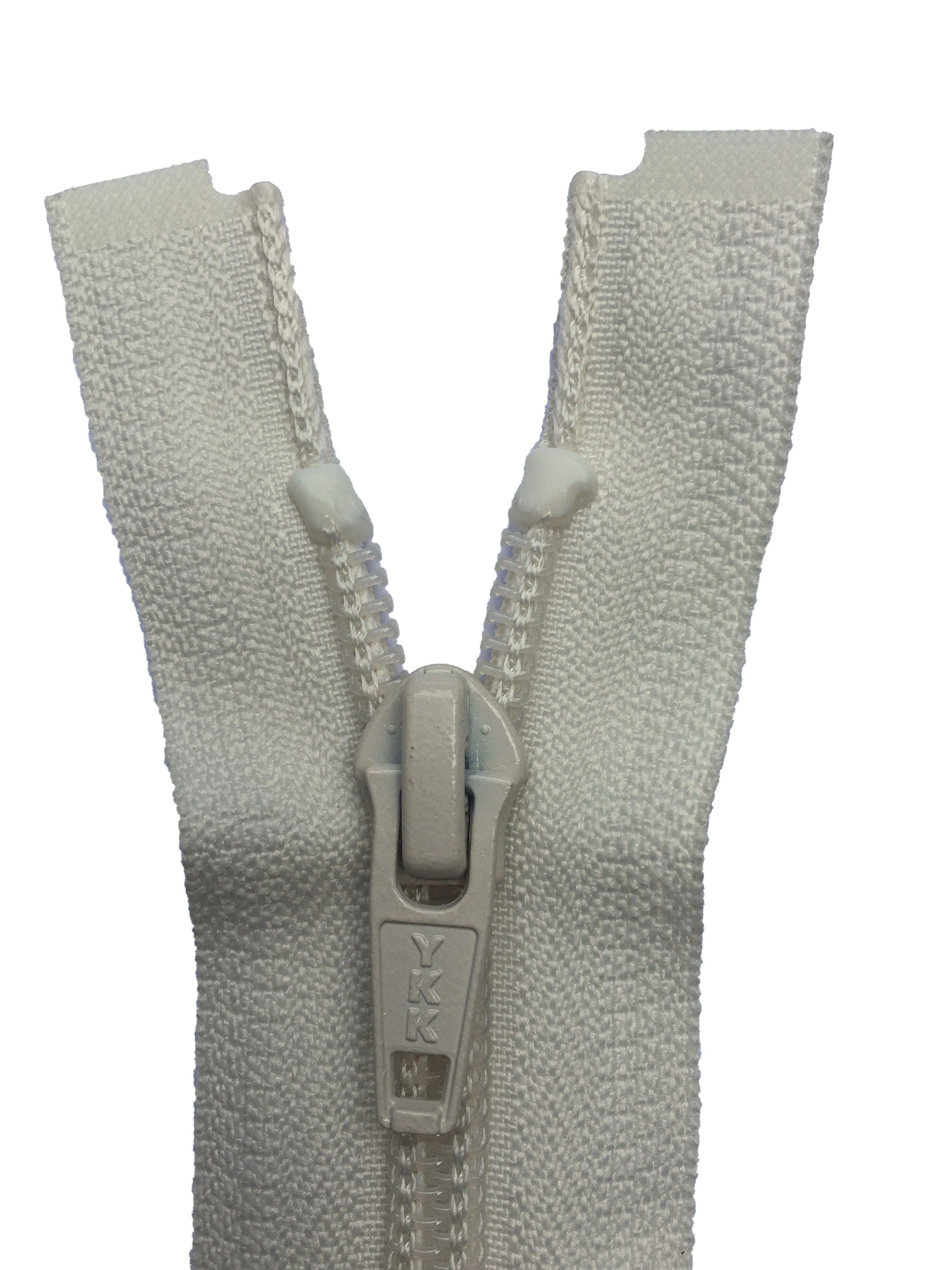 CN056-28-841 - ***YKK MED/W OPEN END ZIP 28 inch 71cm 841 NATURAL