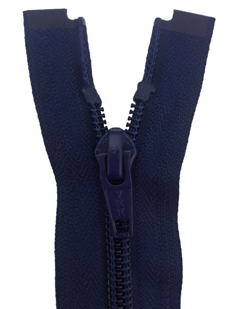 CN056-30-039 - YKK MED/W OPEN END ZIP 30 inch 76 cm 039 NAVY