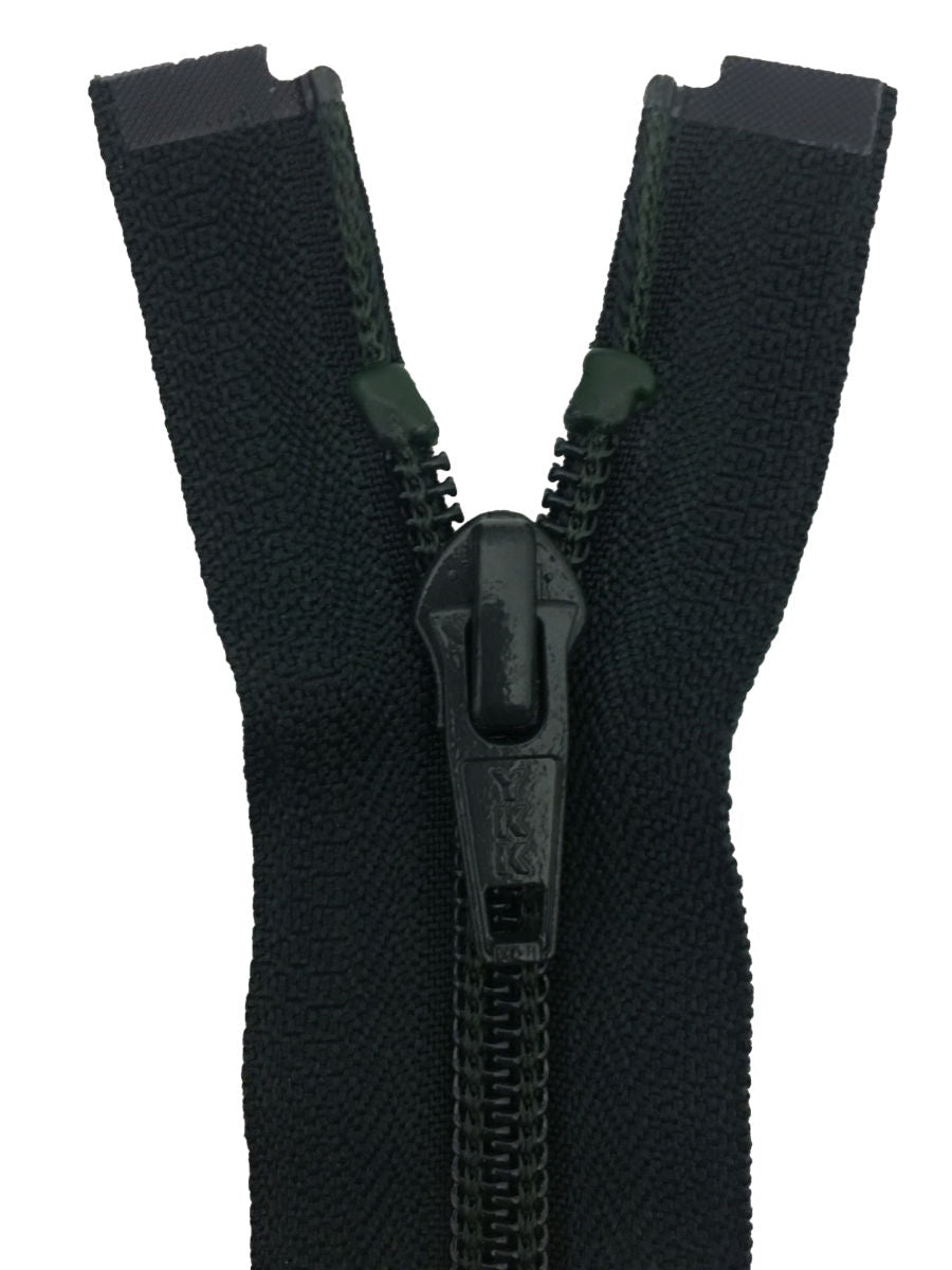 CN056-30-890 - YKK MED/W OPEN END ZIP 30 inch 76 cm 890 SPRUCE