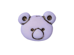 CN11-15 - BUTTONS- KOALA FACE(ETCHED) 15 LILAC 24L