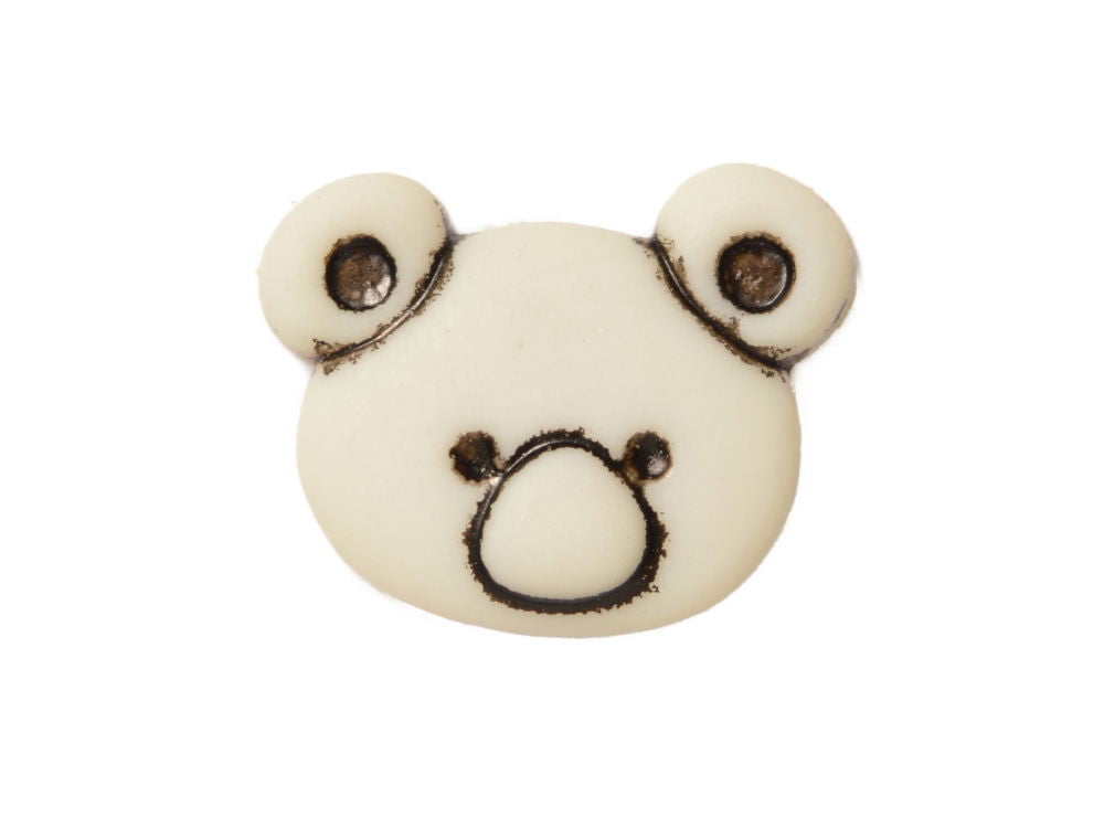 CN11-8 - BUTTONS- KOALA FACE(ETCHED) 8 CREAM 24L