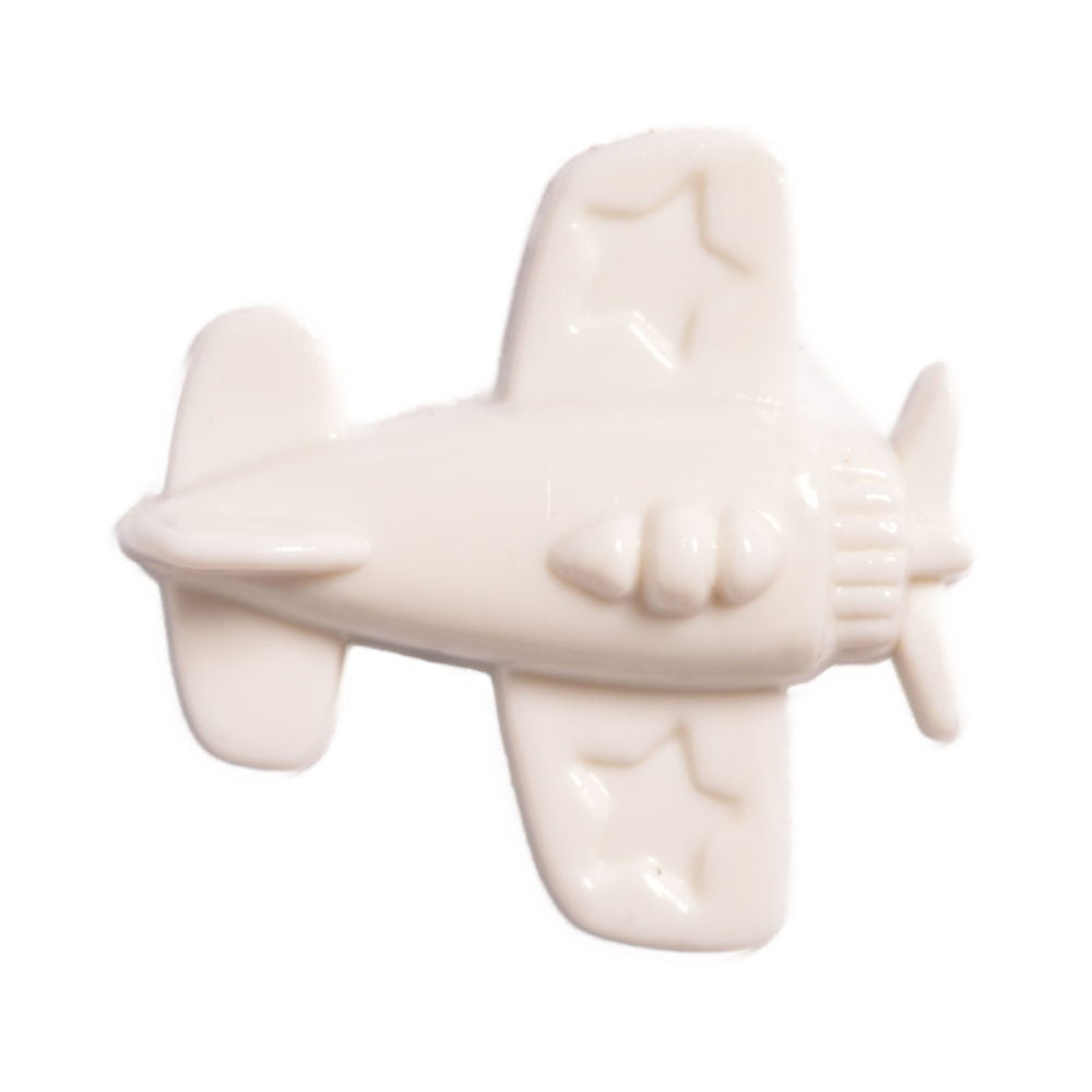 CN12-1 - BUTTONS- PLANE COL 1 WHITE 28L