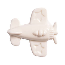 CN12-1 - BUTTONS- PLANE COL 1 WHITE 28L