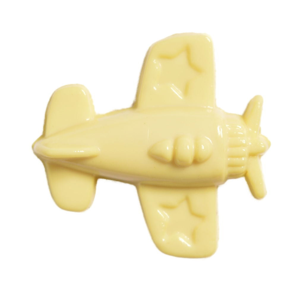 CN12-3 - BUTTONS- PLANE COL 3 YELLOW 28L