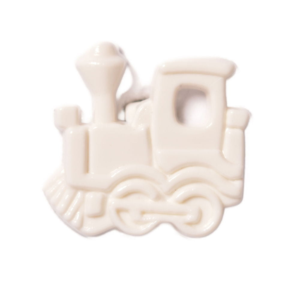CN13-1 - BUTTONS- TRAIN COL 1 WHITE 28L