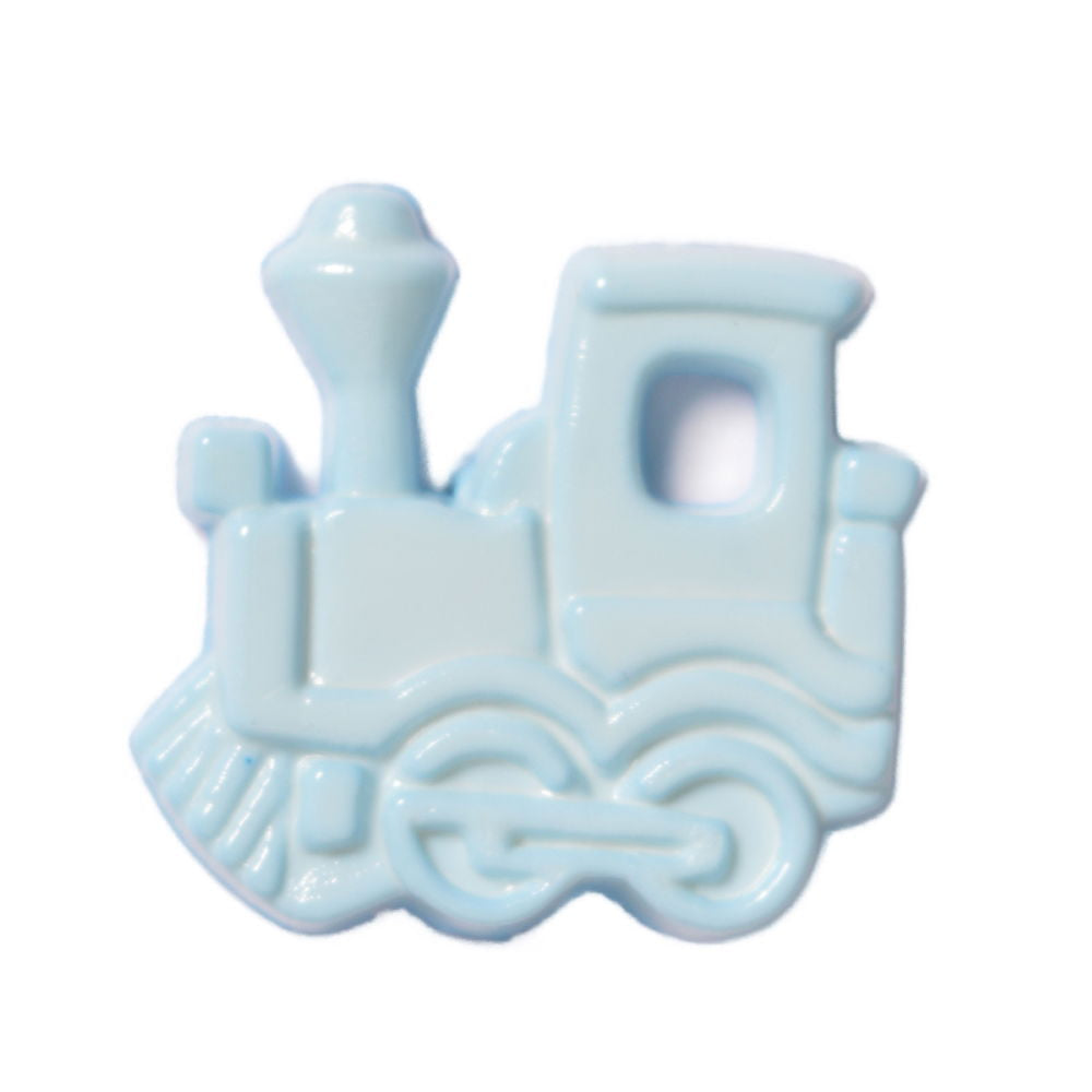 CN13-22 - BUTTONS- TRAIN COL 22 LIGHT BLUE 28L
