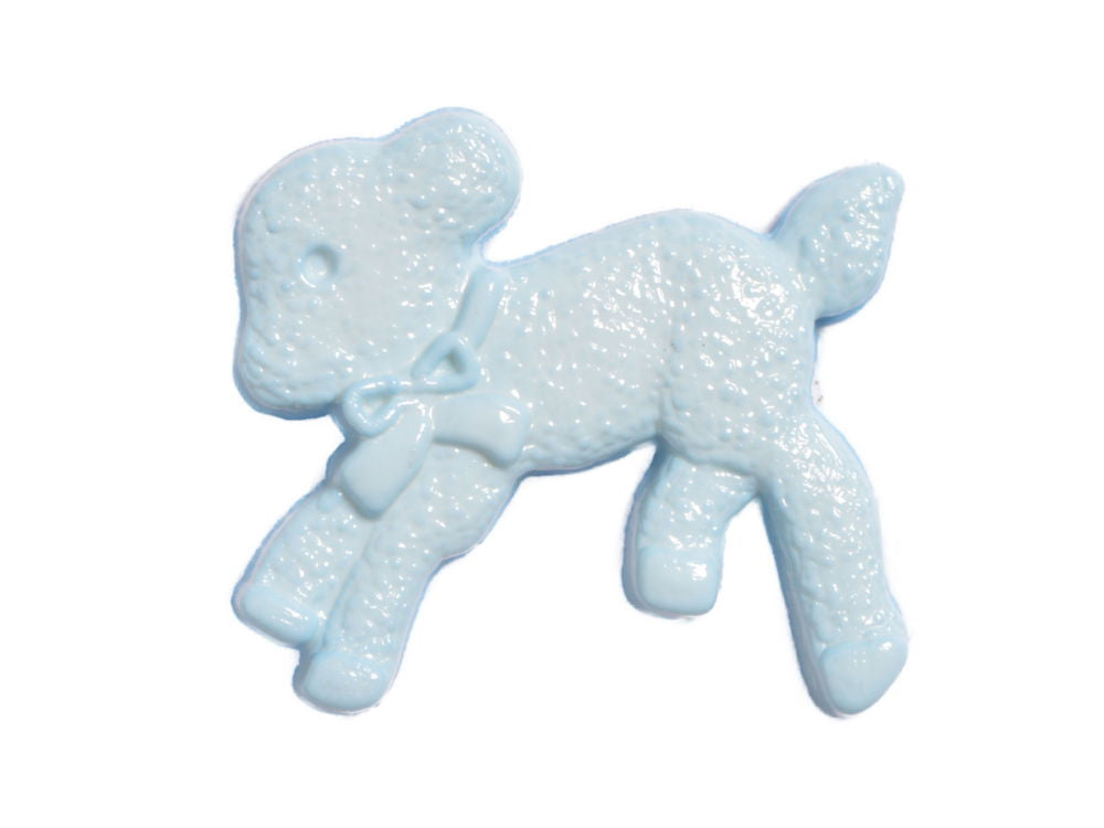 CN14-22 - BUTTONS- LAMB COL 22 LIGHT BLUE 36L
