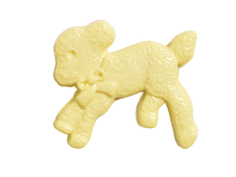 CN14-3 - BUTTONS- LAMB COL 3 YELLOW 36L