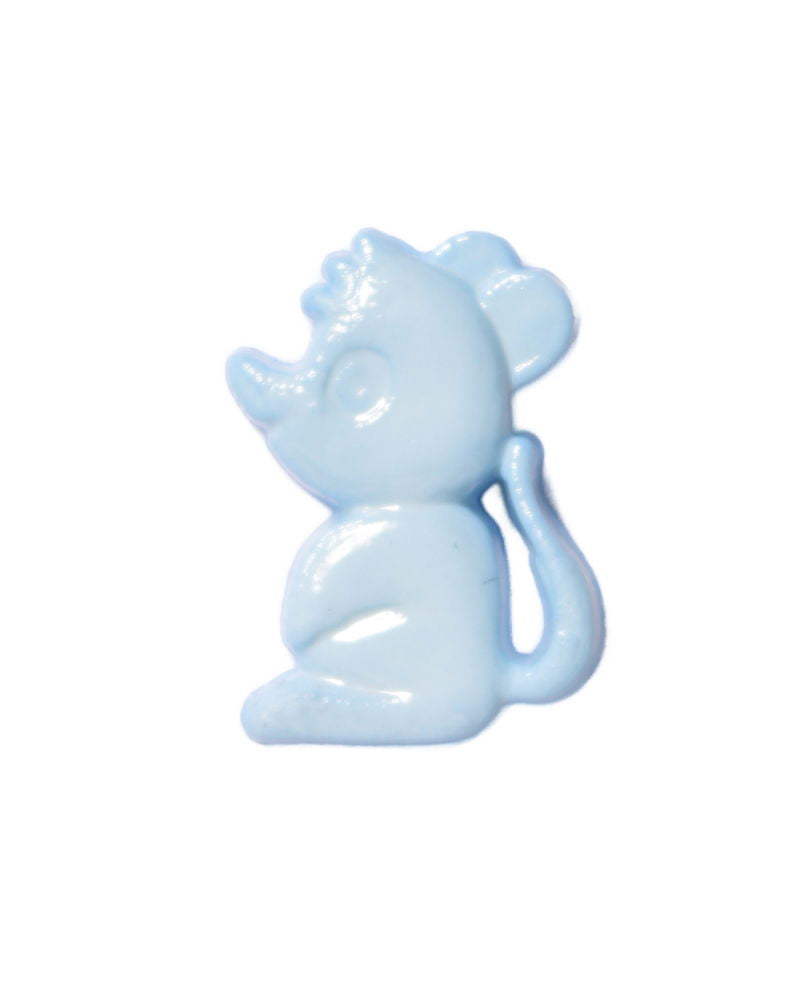 CN15-22 - BUTTONS- LITTLE MOUSE COL 22 LIGHT BLUE 20L