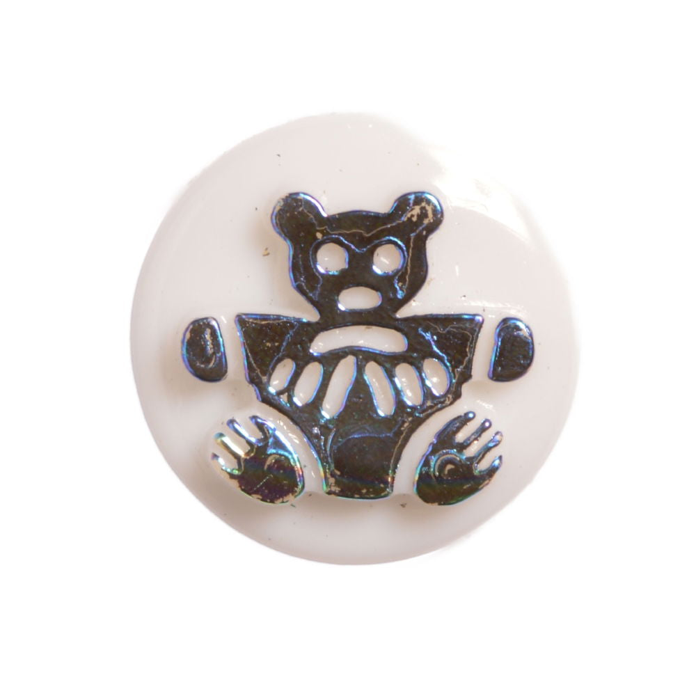 CN17-M - BUTTONS- BEAR (FOILED) MULTI  20L