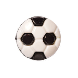 CN20-10 - BUTTONS - FOOTBALL COL 10 BLACK 24L